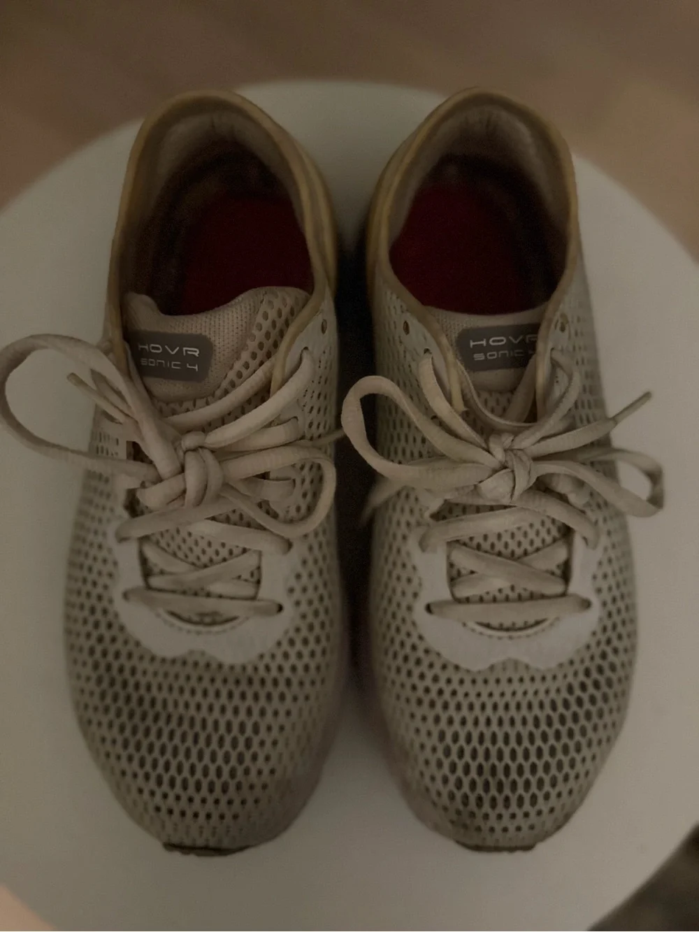 Under Armour HOVR Sonic 4 Women's Cream/Light Pink Running Shoes